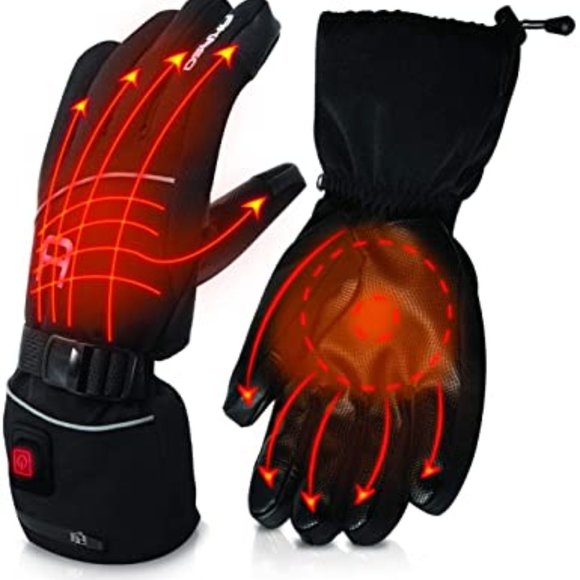 AKASO  Electric Heated Ski Gloves - Picture 2 of 7